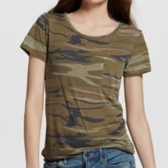 Target   Zoe + Liv Tops - Camouflage Tshirt